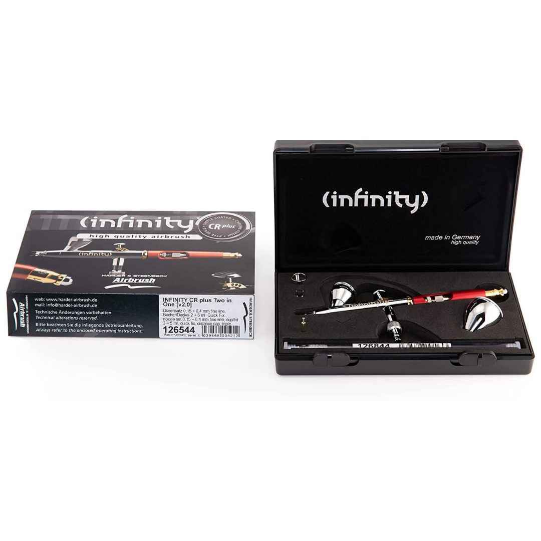 Aérographe Infinity Cr Plus Two in One 0.2 + 0.4 mm