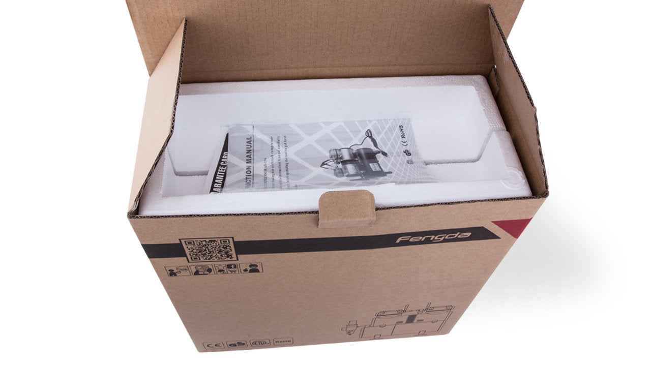 Compresseur aérographe professionnel double cylindre avec cuve