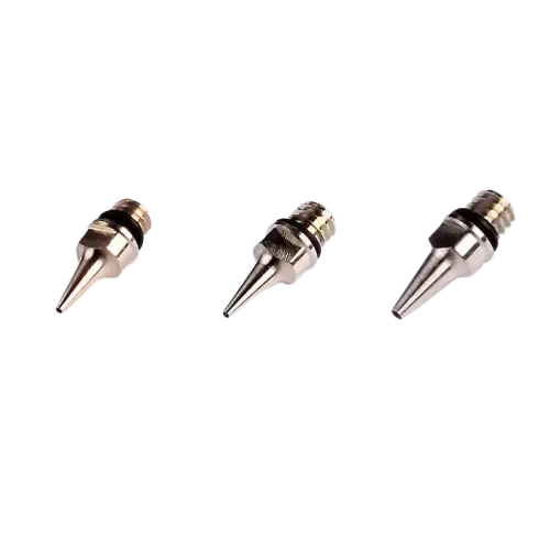 Aiguilles et buses 0.2, 0.3 et 0.5 mm