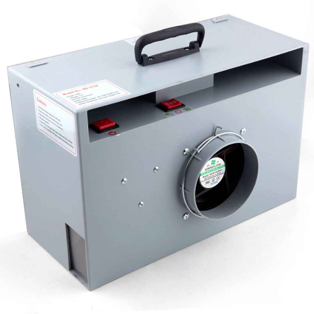 Cabine de peinture aérographe à aspiration avec LED