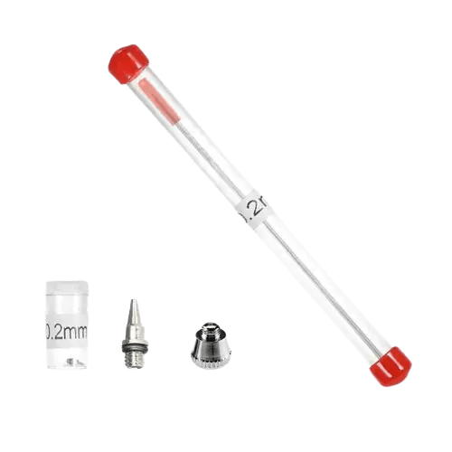 Aiguilles et buses 0.2, 0.3 et 0.5 mm