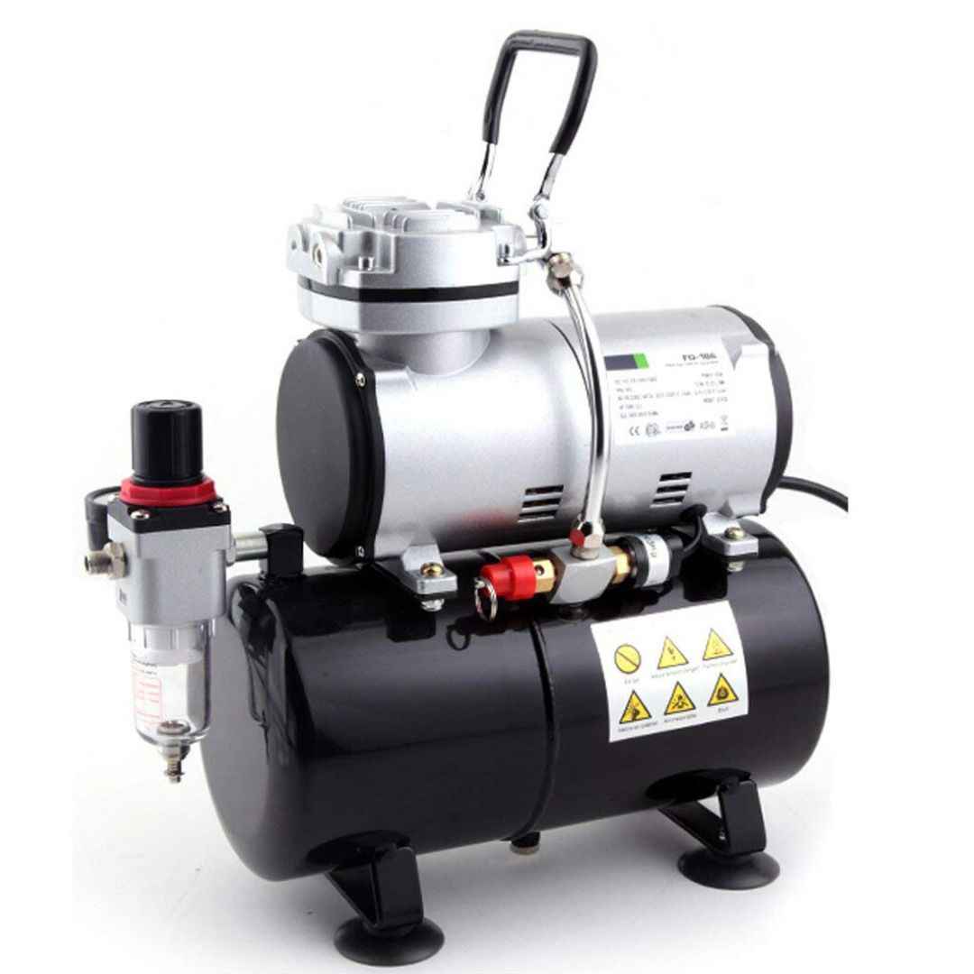 Compresseur FENGDA professionnel silencieux pour aérographe