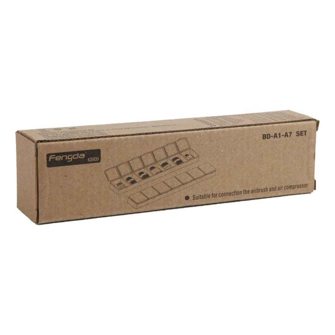 9 Adaptateurs pour aérographe et compresseur