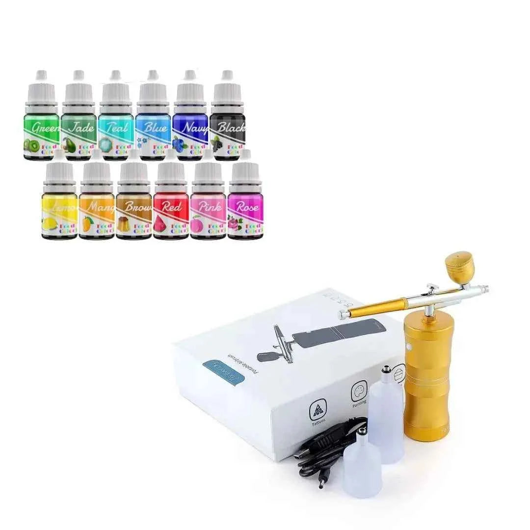 Aérographe sans fil pour pâtisseries