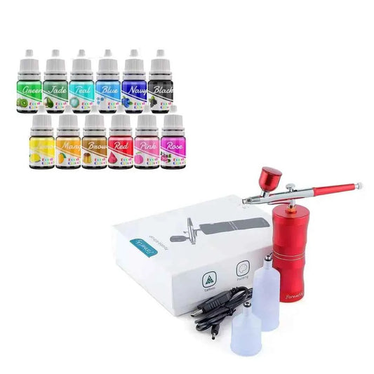 Aérographe sans fil pour pâtisseries