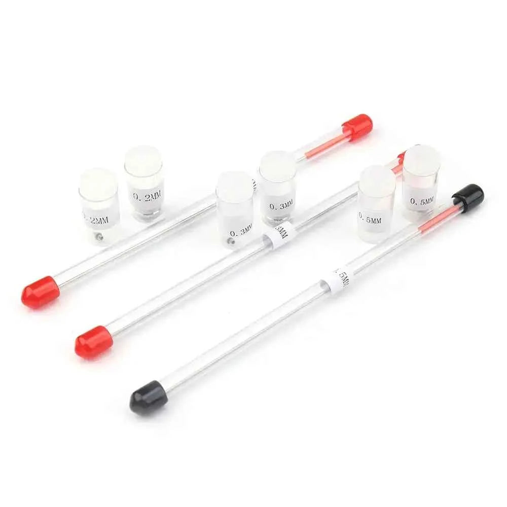 Aiguilles et buses 0.2, 0.3 et 0.5 mm