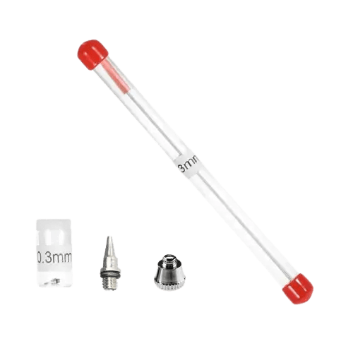 Aiguilles et buses 0.2, 0.3 et 0.5 mm