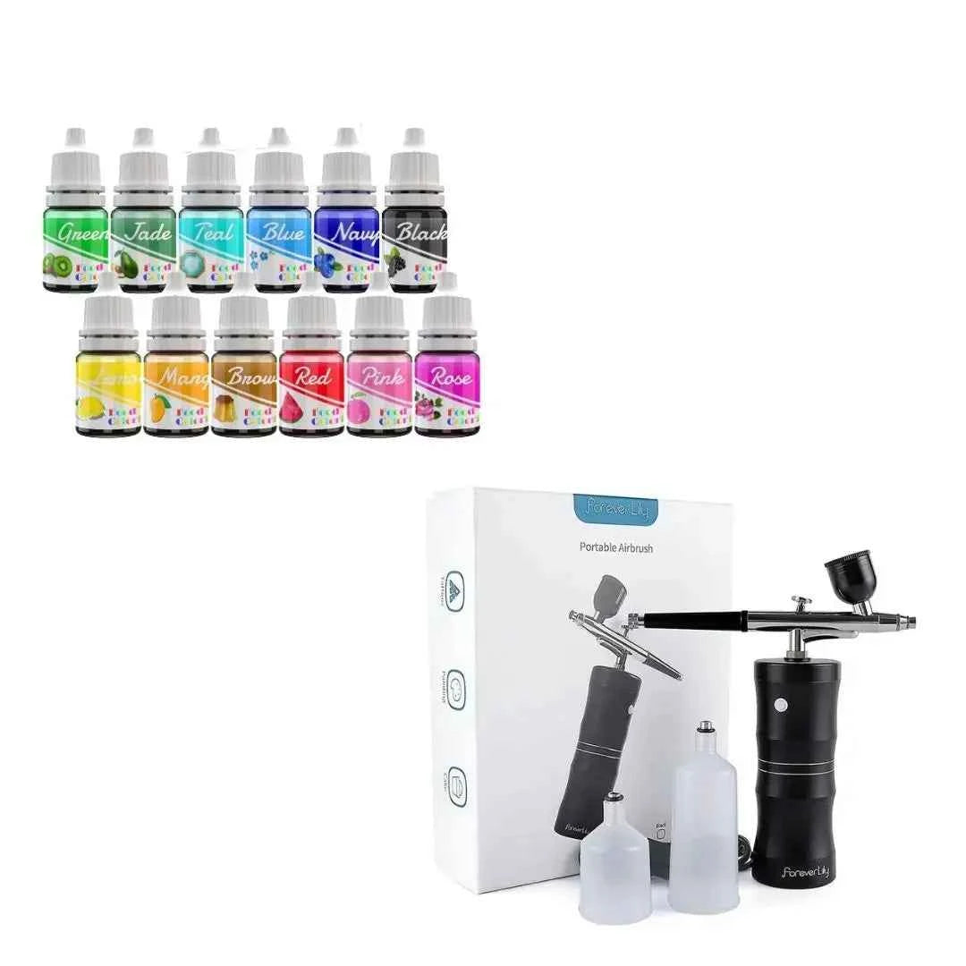 Aérographe sans fil pour pâtisseries